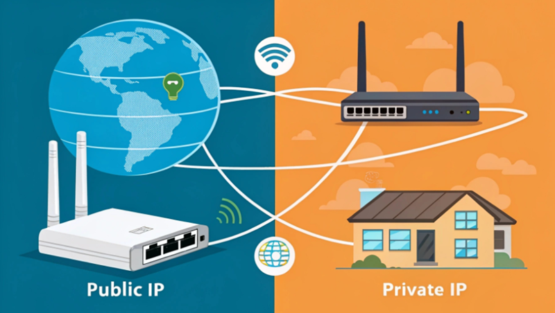 컴퓨터 IP 서버 IP 그리고 내부 네트워크 개념